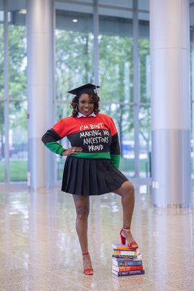 Making My Ancestors Proud ColorBlock Sweatshirt
