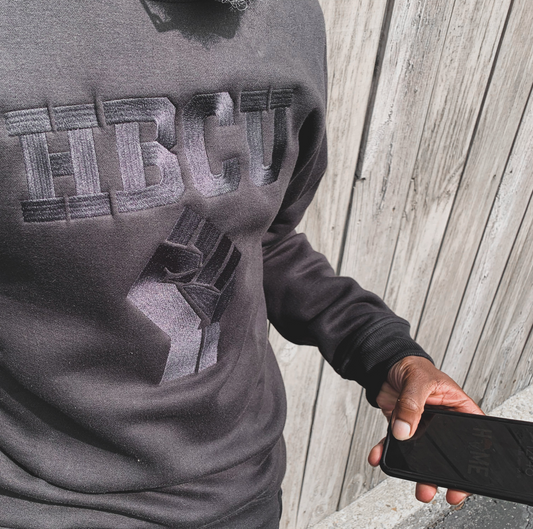 HBCU Embroidered Power Fist Sweatshirt